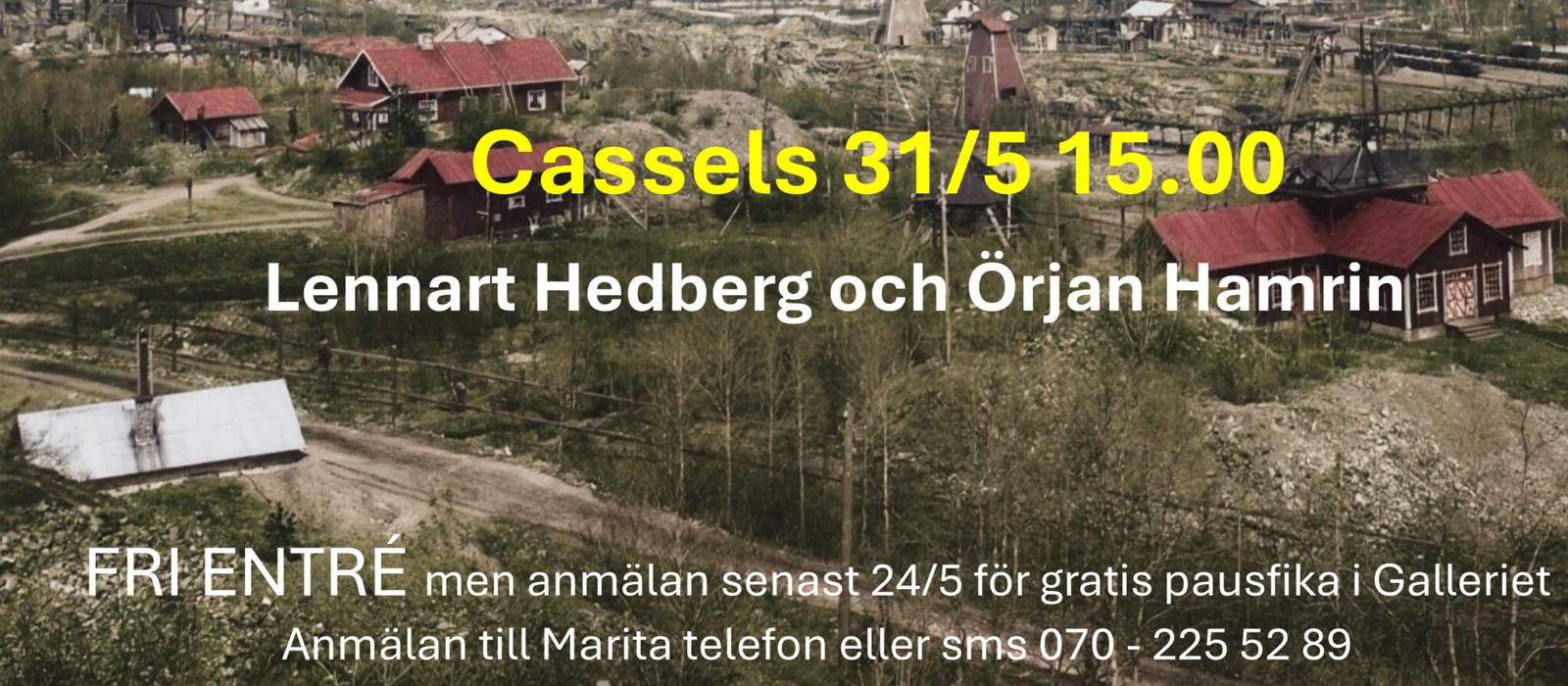 Bild med information om en träff i Grängesberg